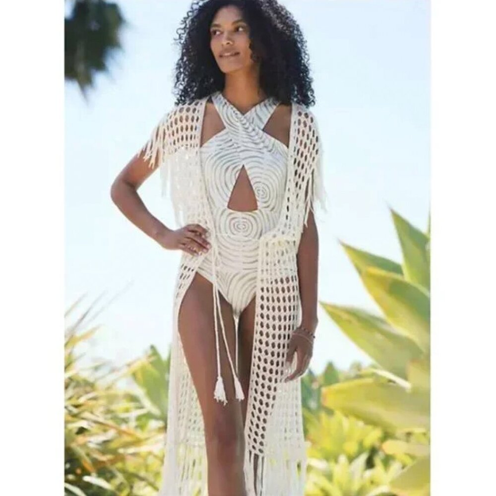 NWT Anthropologie Knit Kaftan